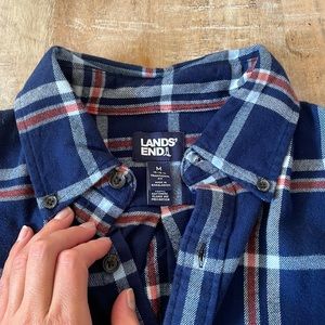 Land’s End traditional fit flannel
